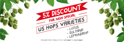 Read more about the article Discount for New US hops